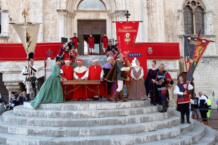 Scambio dei Doni torneo Bai 2017 Gubbio - MBfotopress