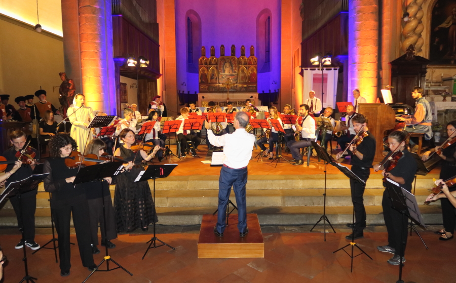 Il Concerto Propiziatorio al Palio