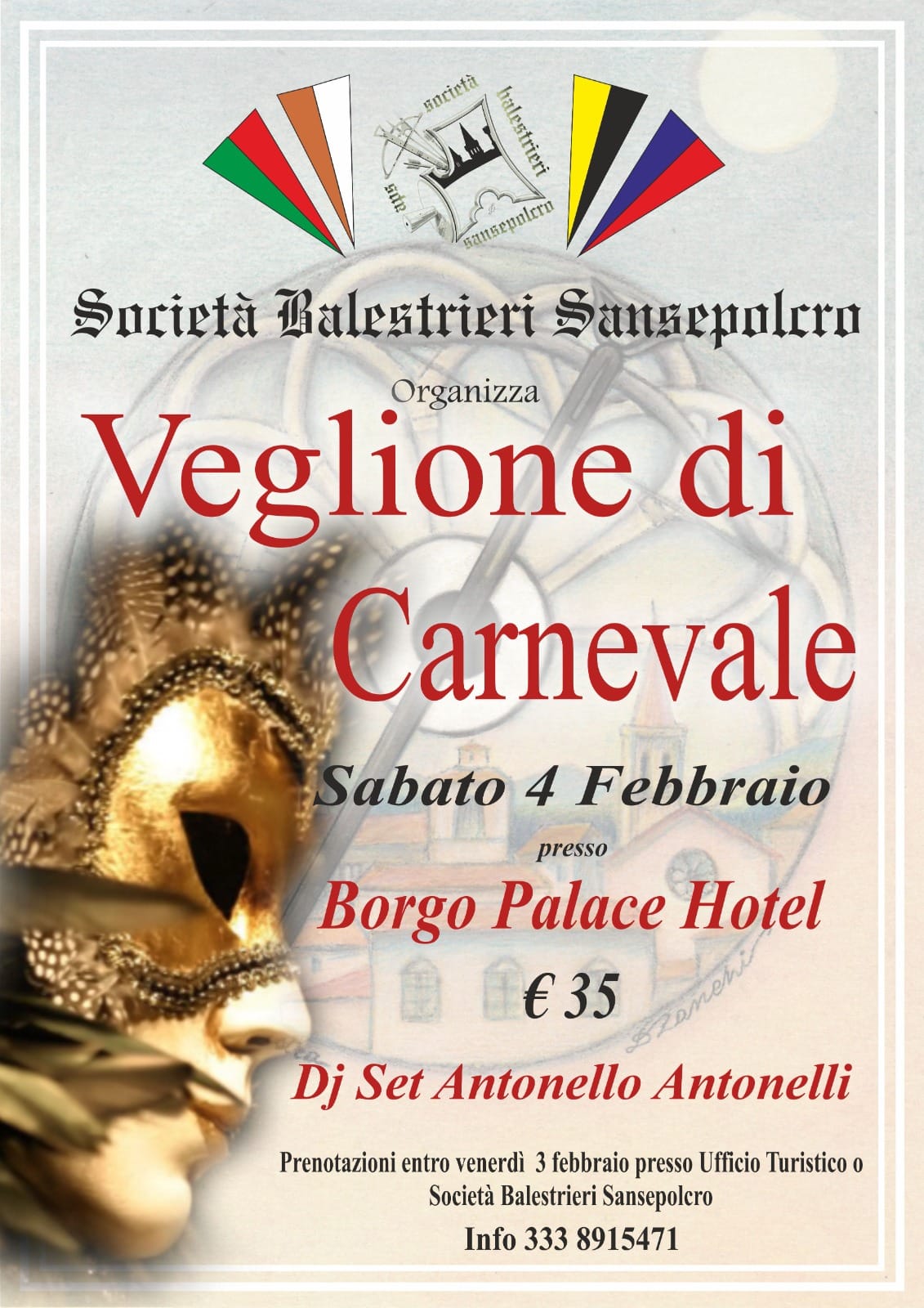 Sabato 4 Febbrario 2023 > Veglione di Carnevale