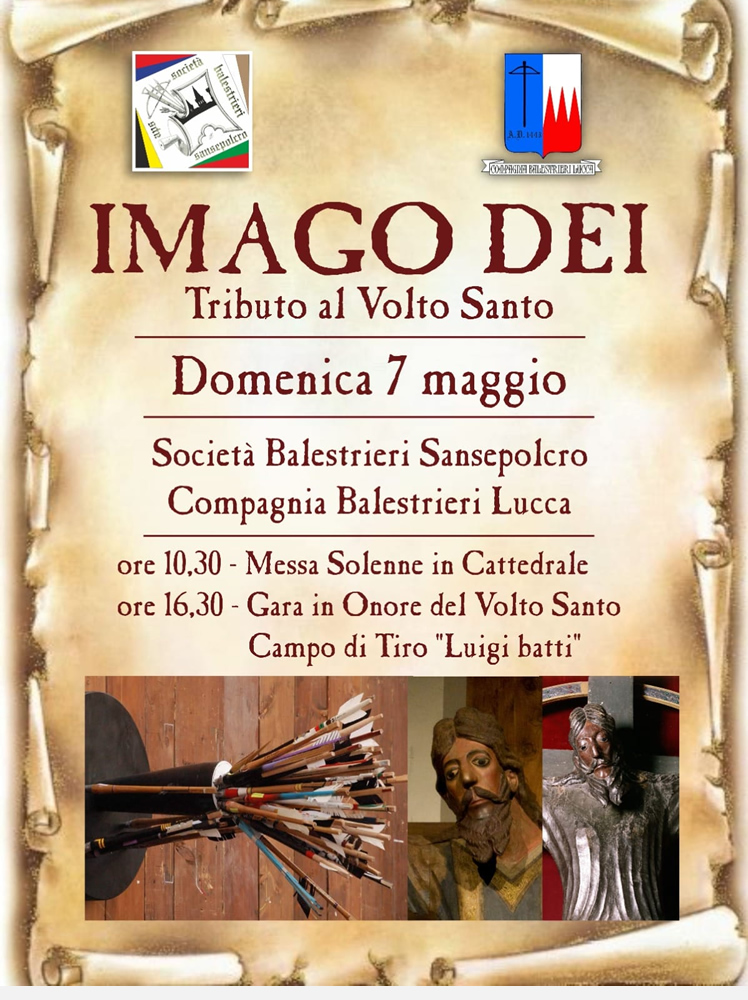 Domenica 7 maggio 2023: Tributo al Volto Santo